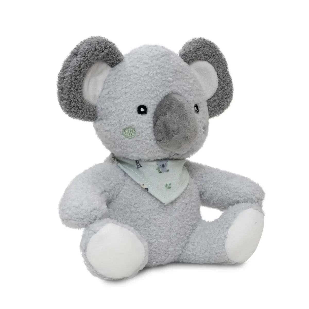 PELUCHE GRANDE CASCABEL MODELO GRANJA KOALA VERDE INTERBABY