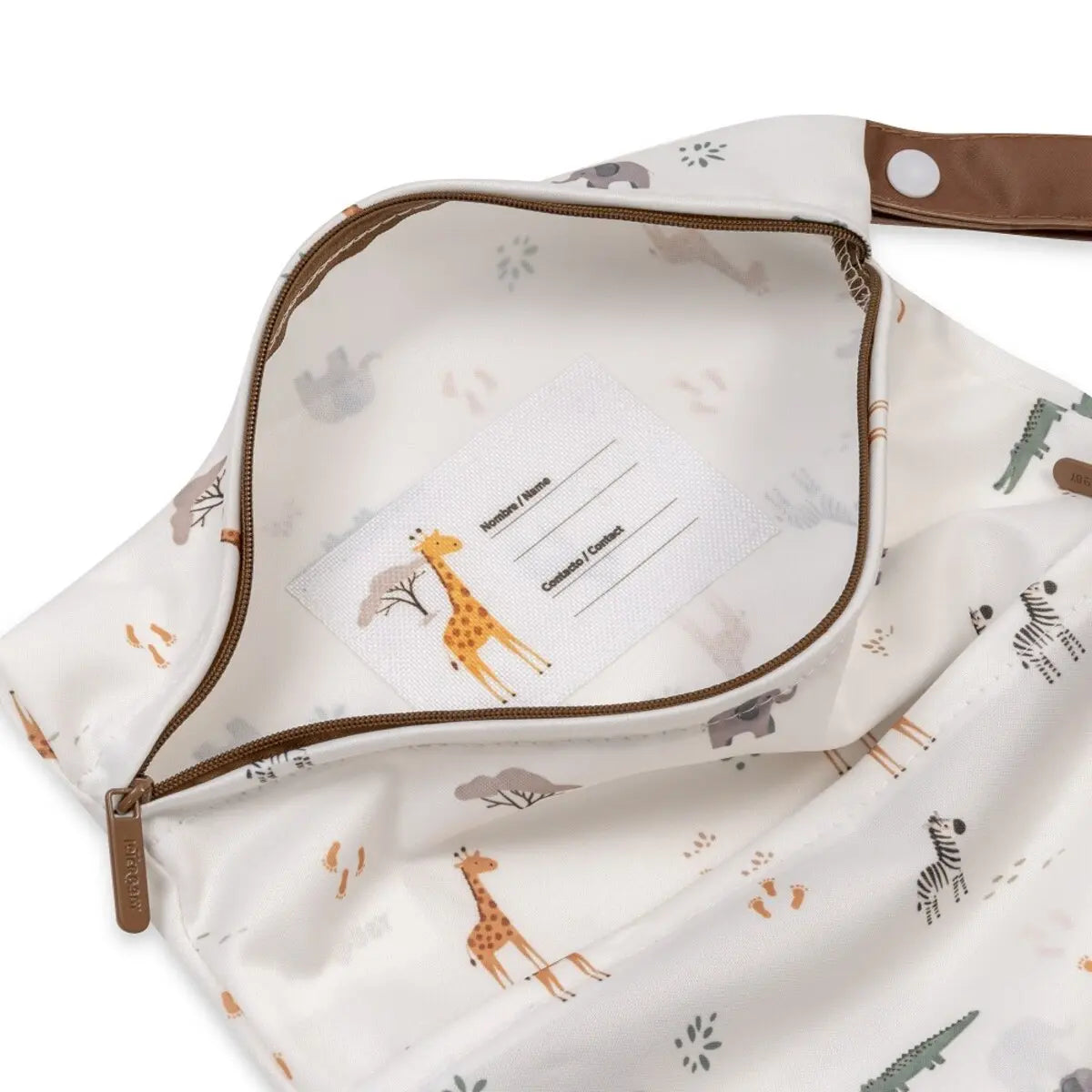 SET PACK2 BOLSA ROPA IMPERMEABLE MODELO SAVANNA BEIGE INTERBABY