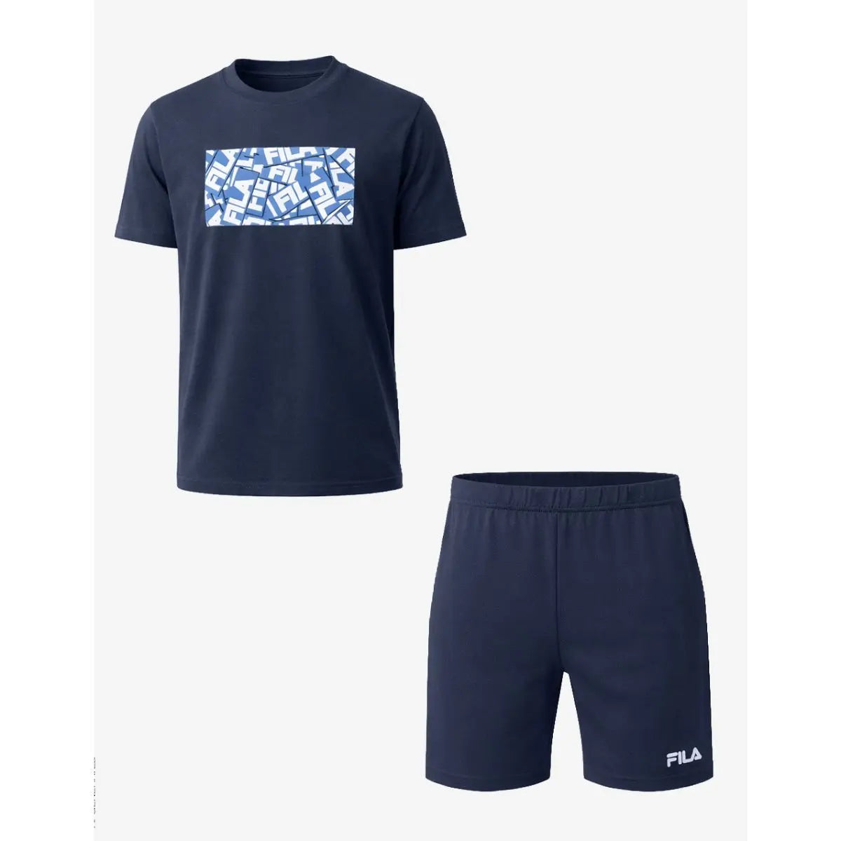 PIJAMA HOMBRE MANGA CORTA FPS1248 MARINO FILA