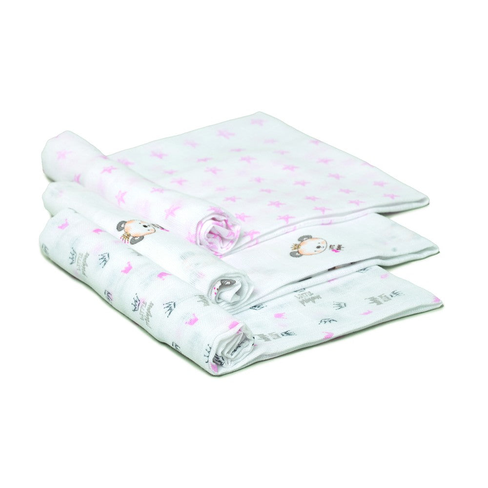 PACK 3 GASAS 80X80 99980 ROSA INTERBABY