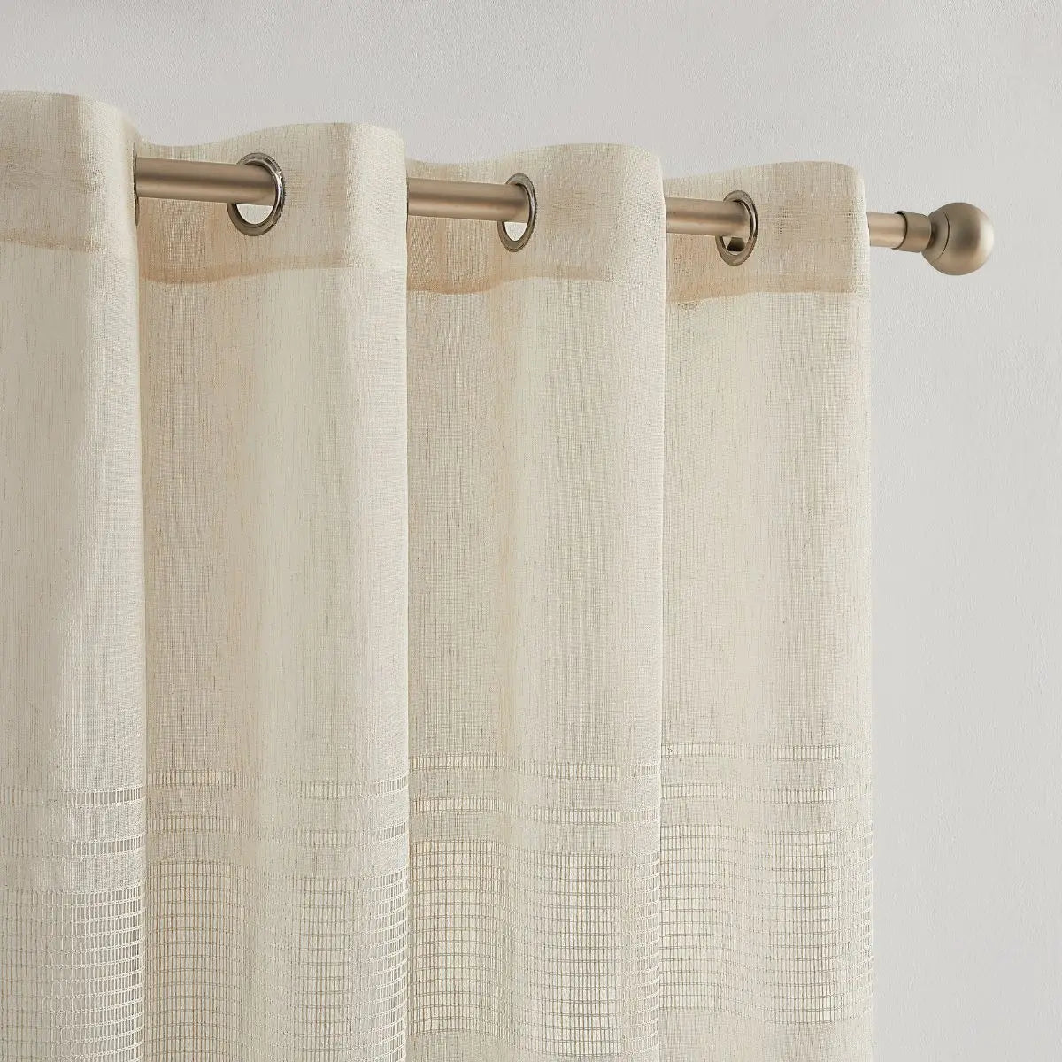VISILLO RUSTICO VAINICA VD-5402 CRUDO 140X265 CAMALTEX