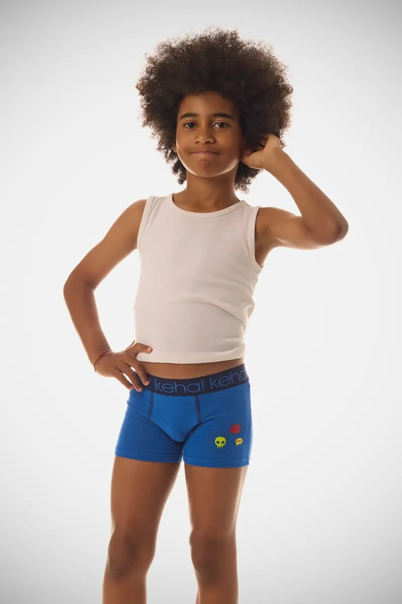BOXER NIÑO GOMA VISTA PACK 2 440 KEHAT