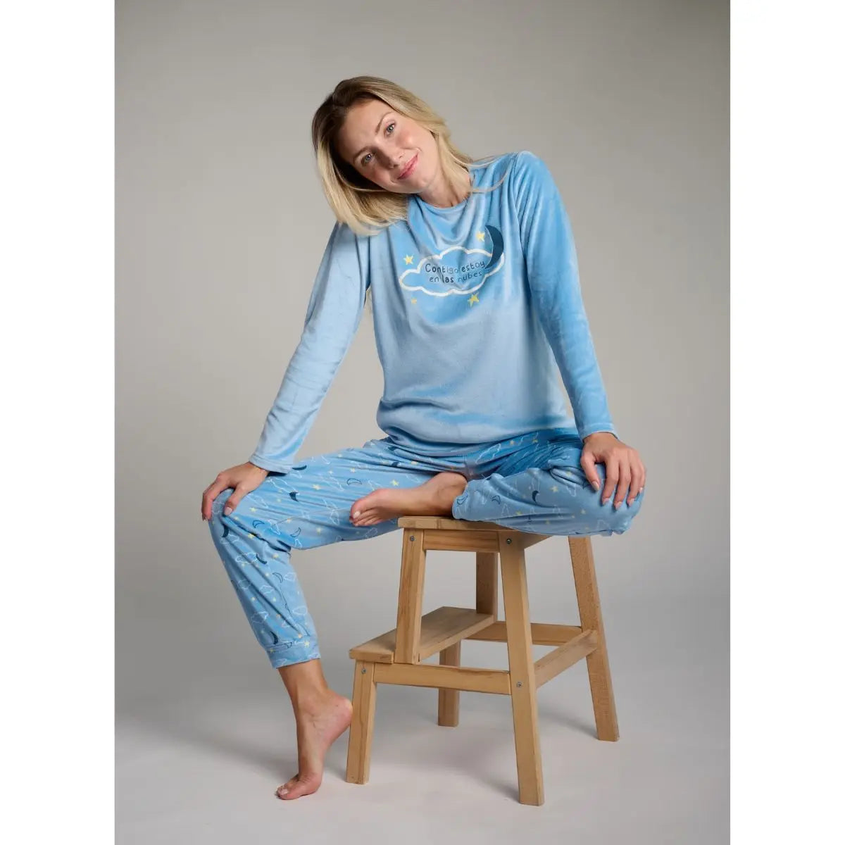 PIJAMA MUJER INVIERNO 26259 MUYDEMI