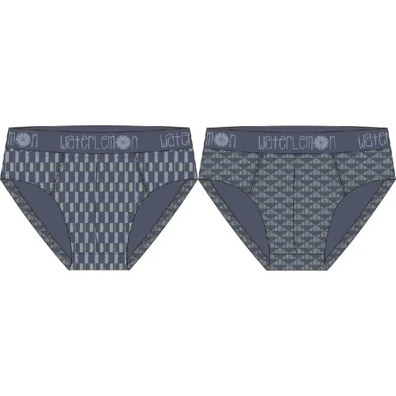 PACK 2 SLIP HOMBRE REF 320 GEOMETRIC WATERLEMON