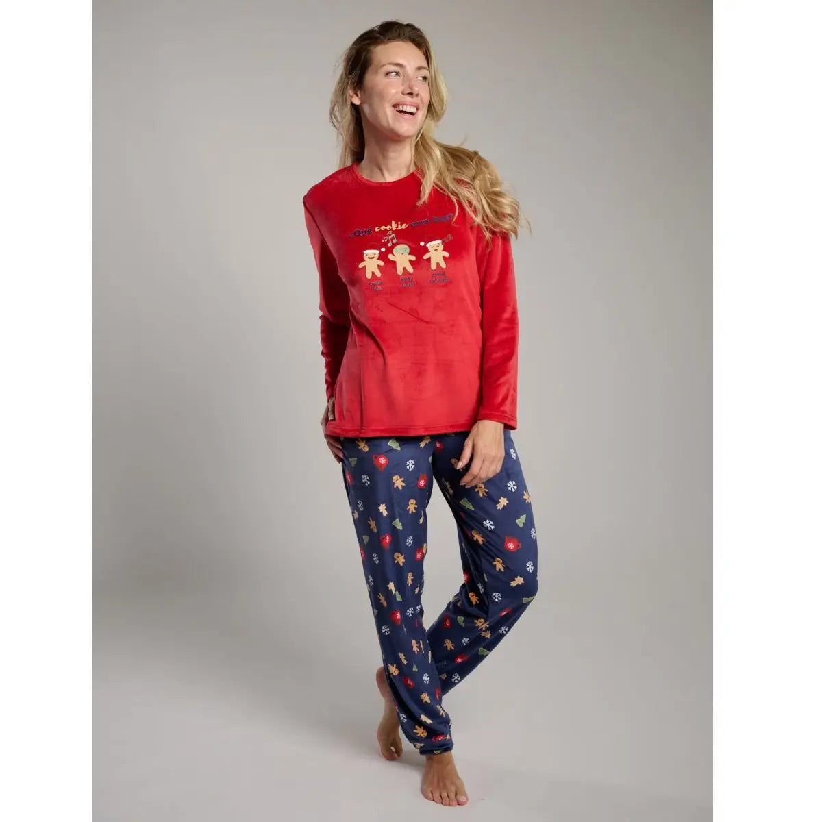 PIJAMA MUJER INVIERNO 26256 MUYDEMI