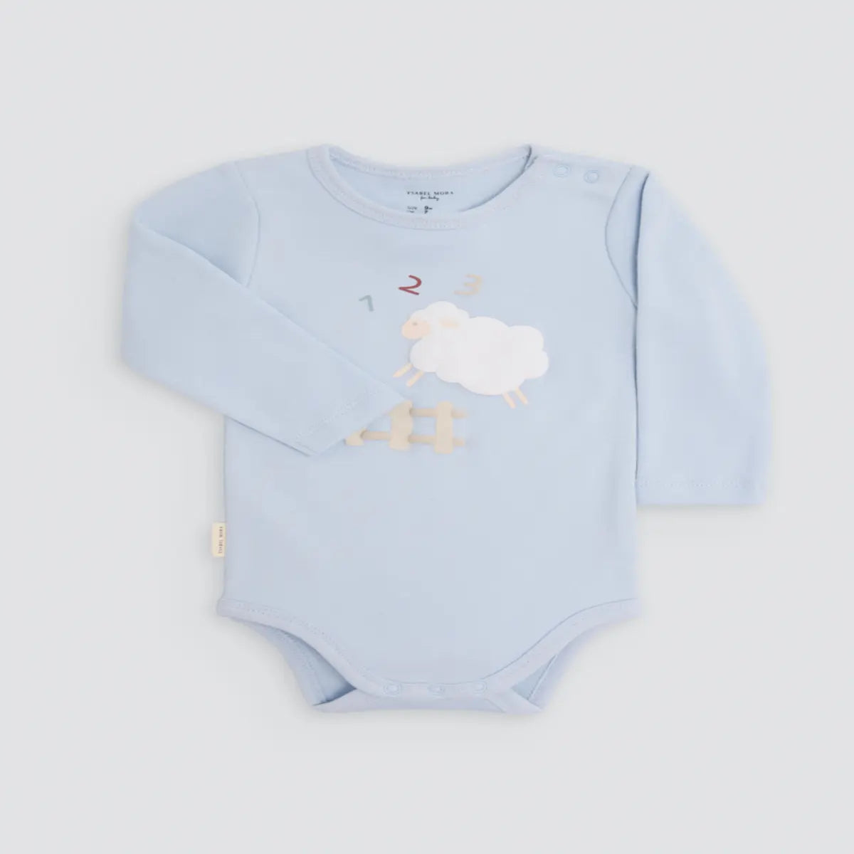 BODY BEBÉ MANGA LARGA 25638 PACK DE 2 YSABEL MORA