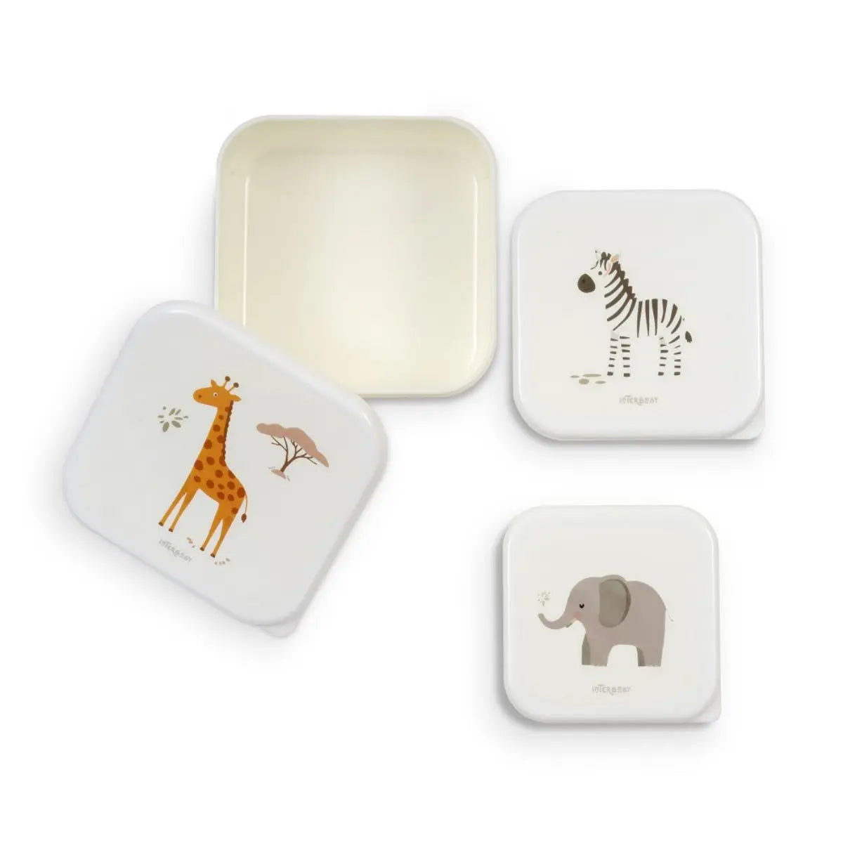 SET DESAYUNO 3 PIEZAS MODELO SAVANNA BEIGE INTERBABY