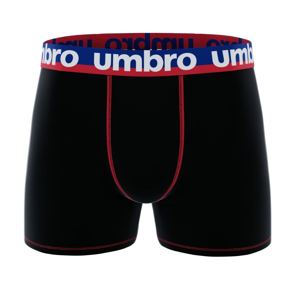 PACK 2 BOXER HOMBRE ALGODÓN AS1 NEGRO X2 UMBRO