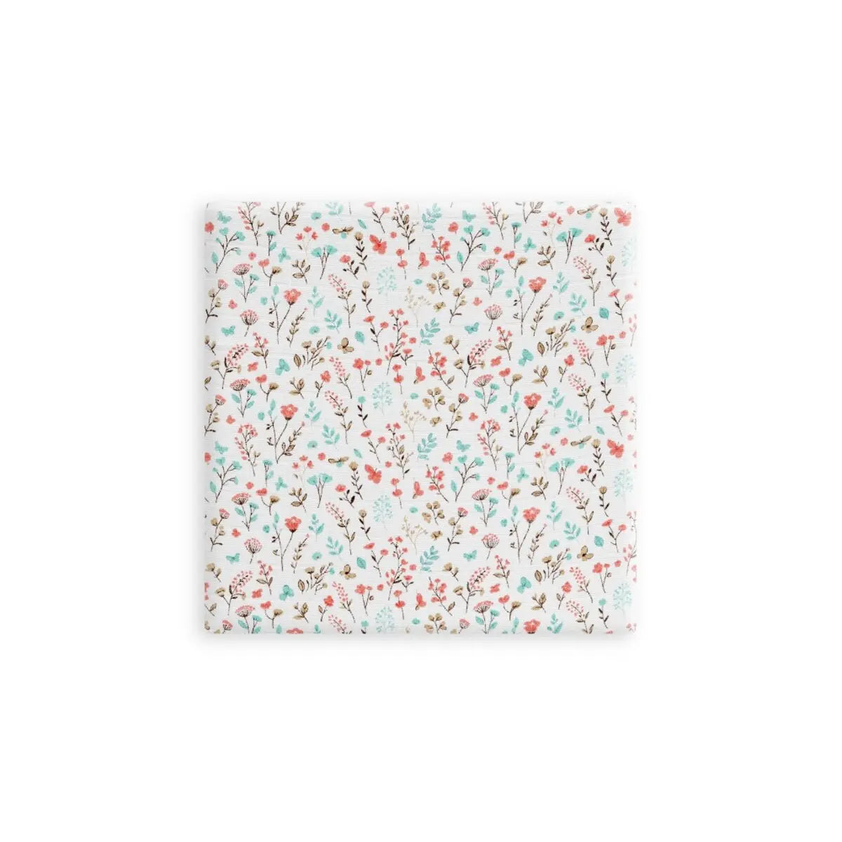 MUSELINA 120 x 120 MODELO PETALOS BLANCO INTERBABY