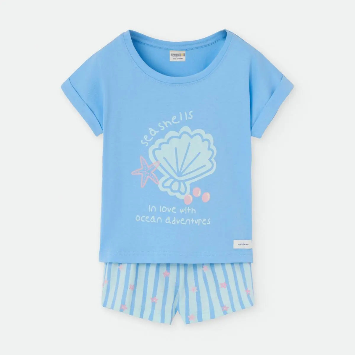 PIJAMA M/C NIÑA 586-09 WATERLEMON