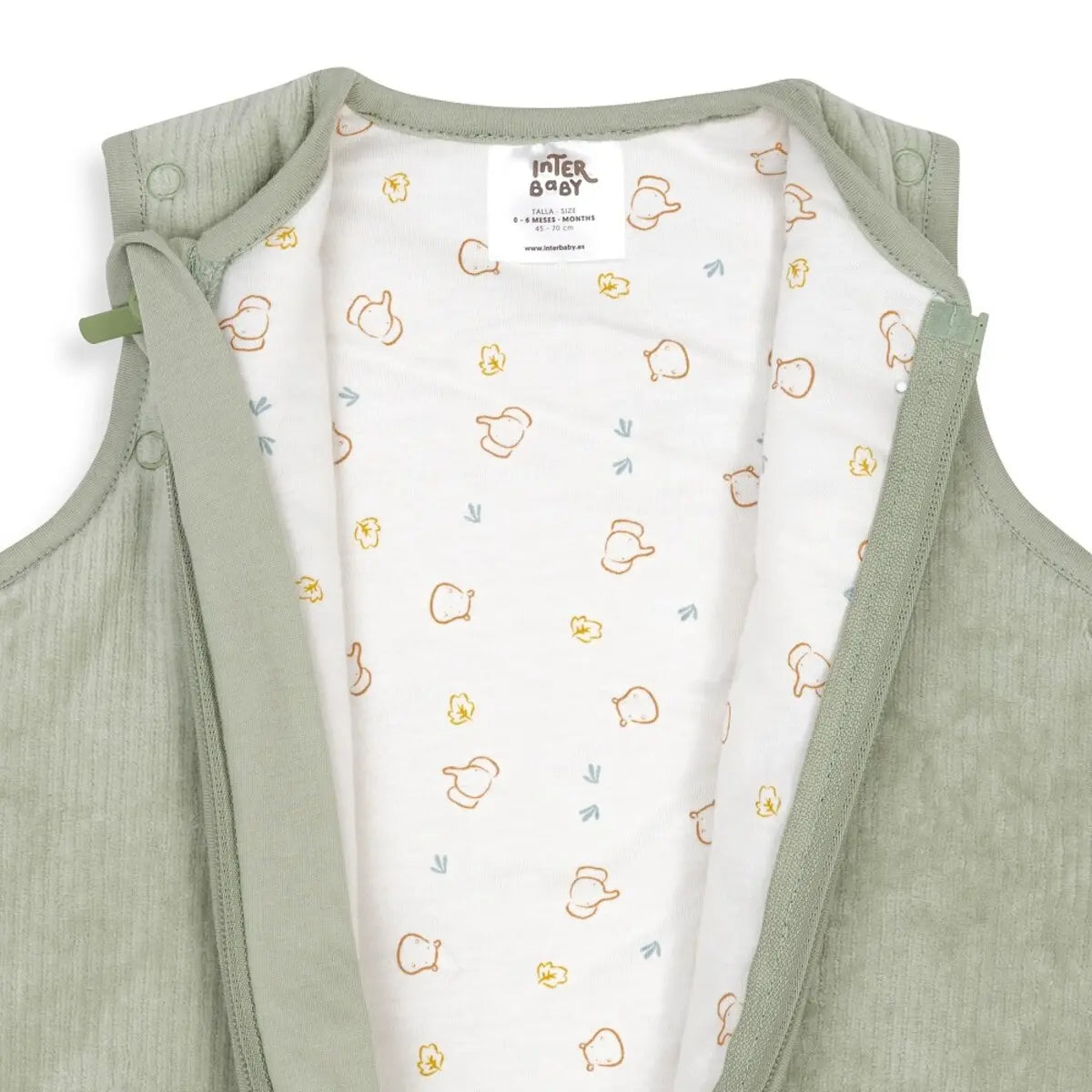 SACO NANA SOFT 85 MOD. LUNA VERDE INTERBABY