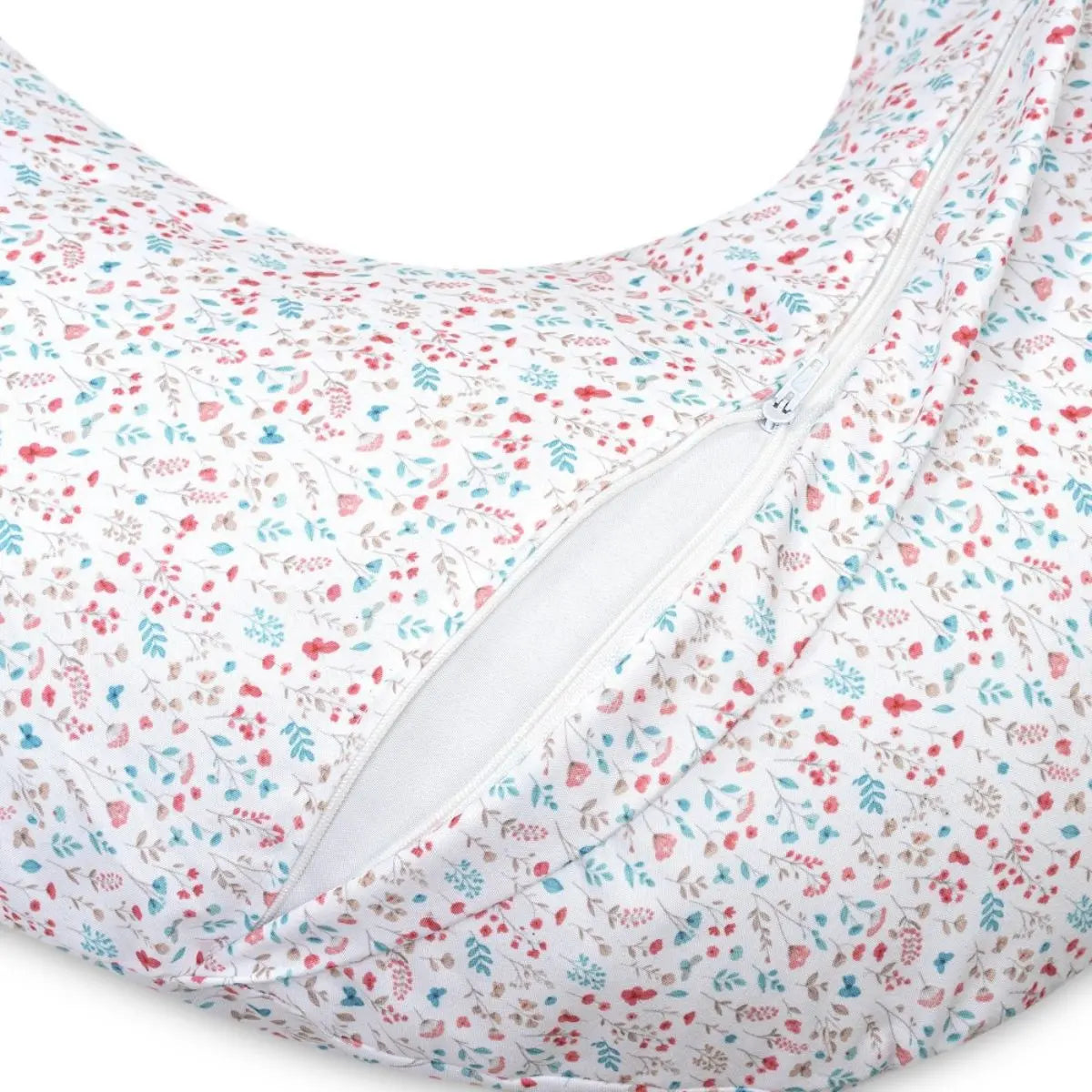 ALMOHADA LACTANCIA MODELO PETALOS FLORES ROSA INTERBABY