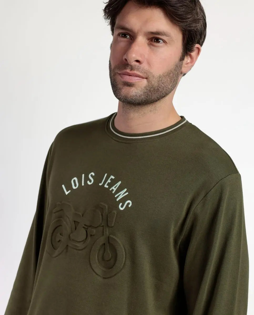 PIJAMA HOMBRE 63156 EMBOSSING LOIS