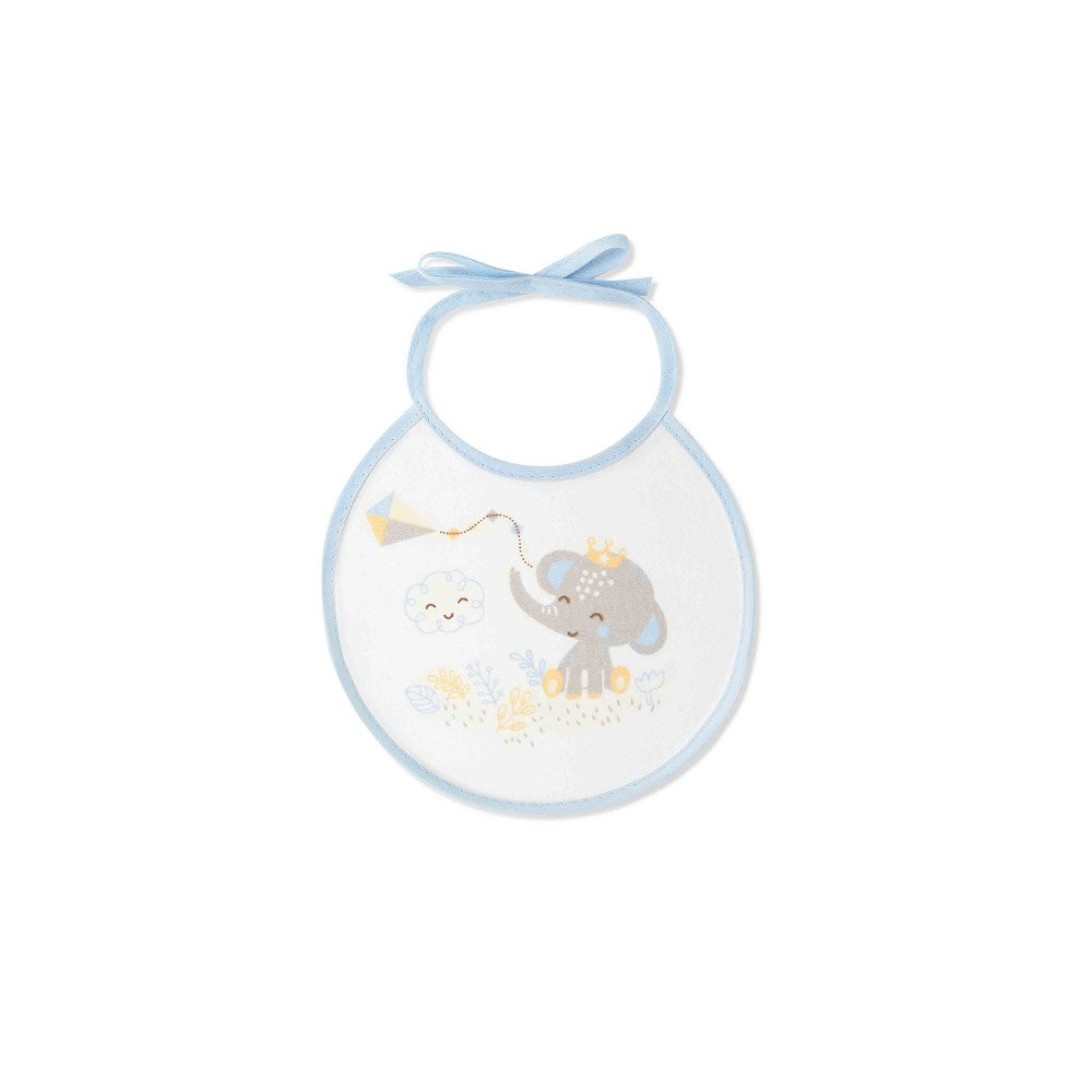 PACK 2 BABEROS CACHIRULO ESTRELLAS 20X20 AZUL INTERBABY