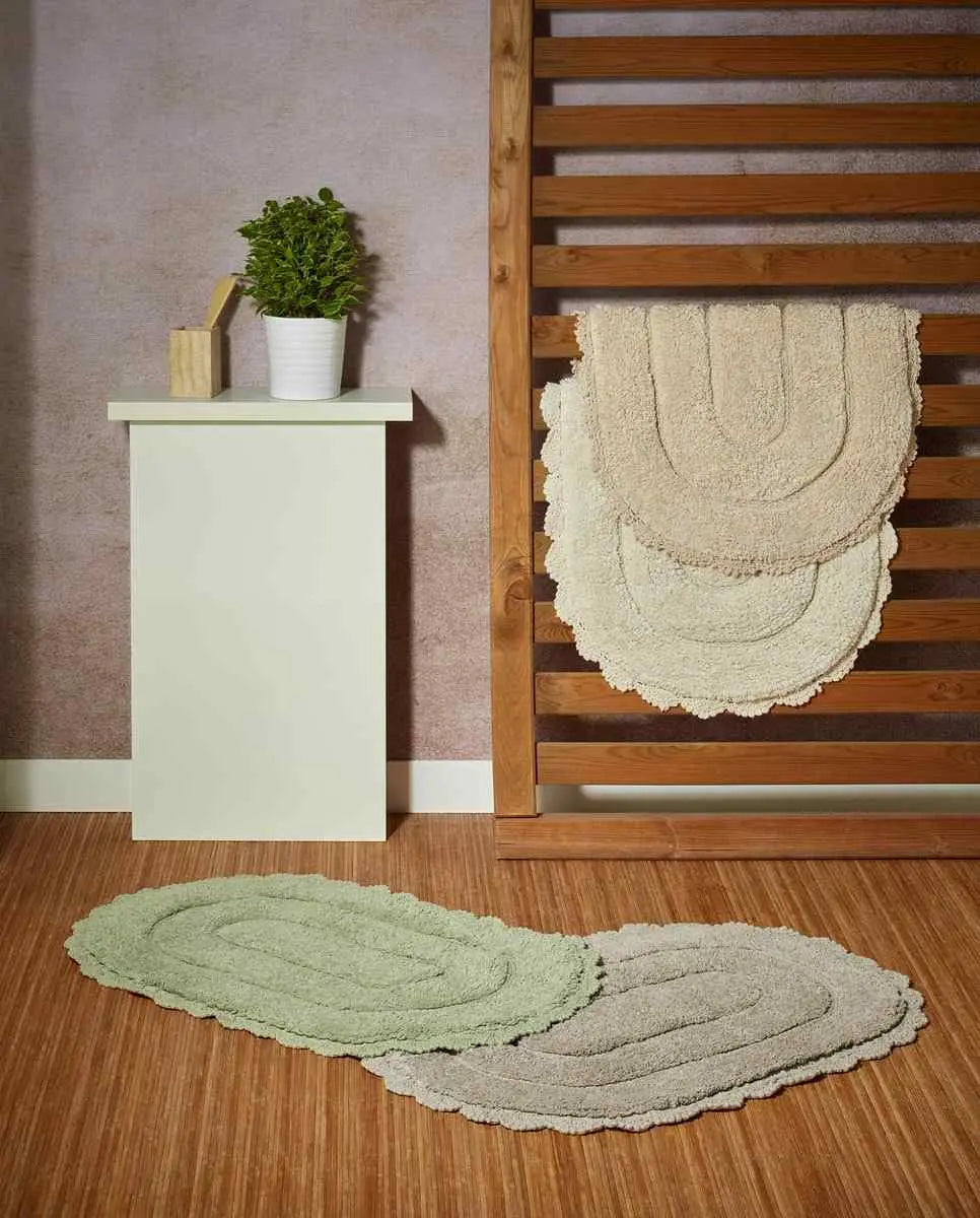 ALFOMBRA BAÑO GOA 420 NATURAL 50X80 ATENAS