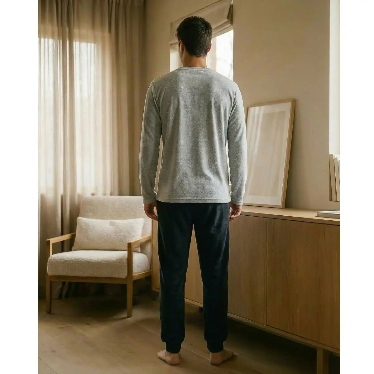 PIJAMA HOMBRE SPANDEX 8628 WATERLEMON