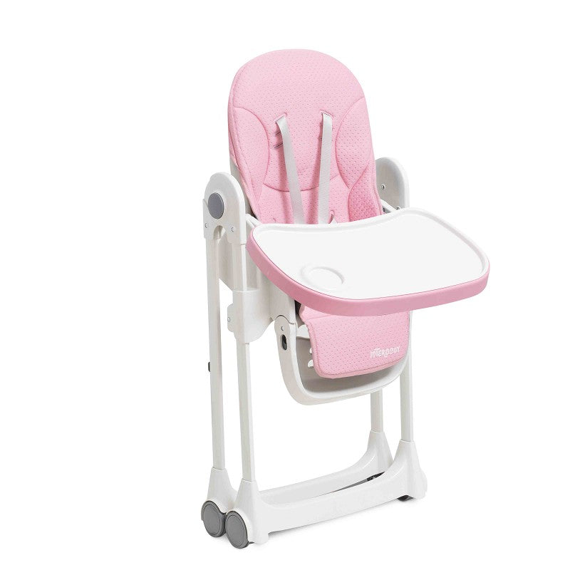 TRONA ALUMINIO COMFORT EAT ROSA INTERBABY