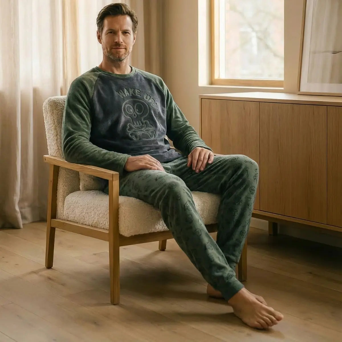 PIJAMA HOMBRE SPANDEX 8627 WATERLEMON