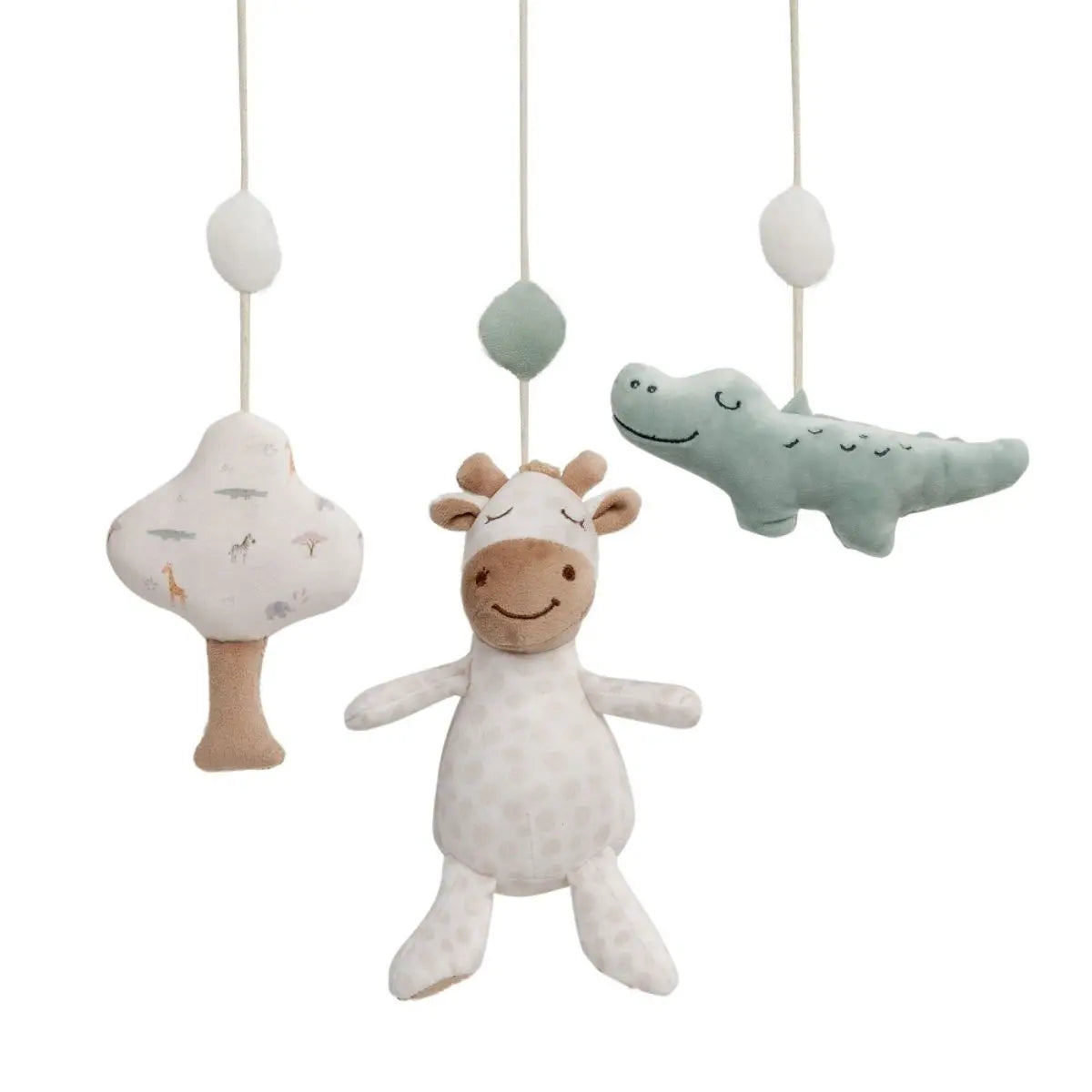 CARRUSEL CUNA MODELO JIRAFA SAVANNA BEIGE INTERBABY