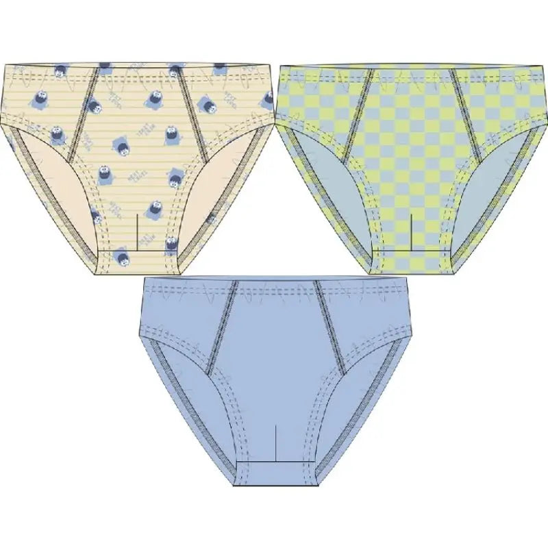PACK 3 SLIPS NIÑO REF 110 MONSTER WATERLEMON