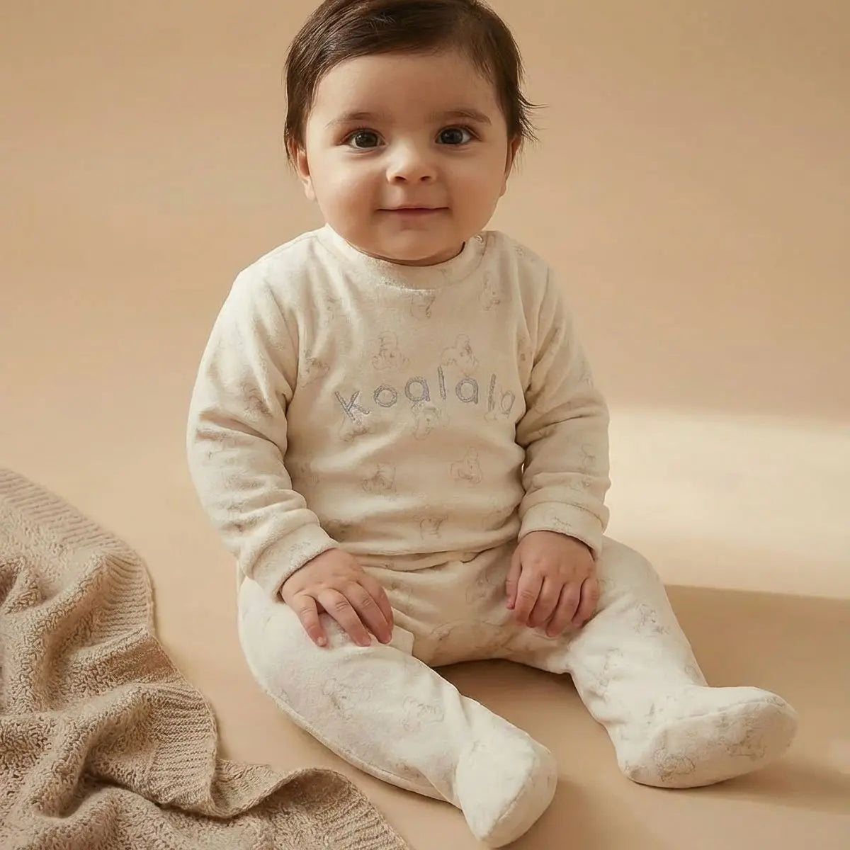 PELELE BEBE VELOUR 8024 WATERLEMON