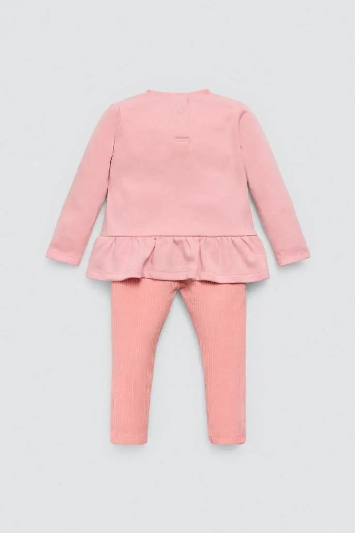 CONJUNTO BEBÉ 3 PIEZAS 25434 YSABEL MORA
