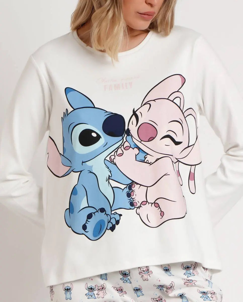 PIJAMA MUJER 62770 OHANA DISNEY