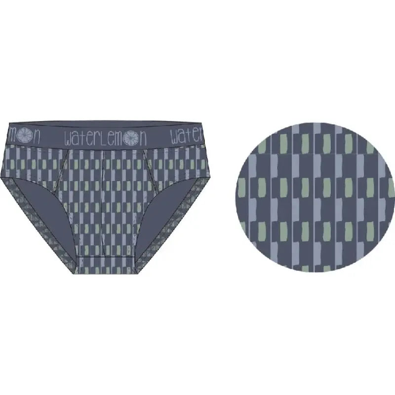 PACK 2 SLIP HOMBRE REF 320 GEOMETRIC WATERLEMON