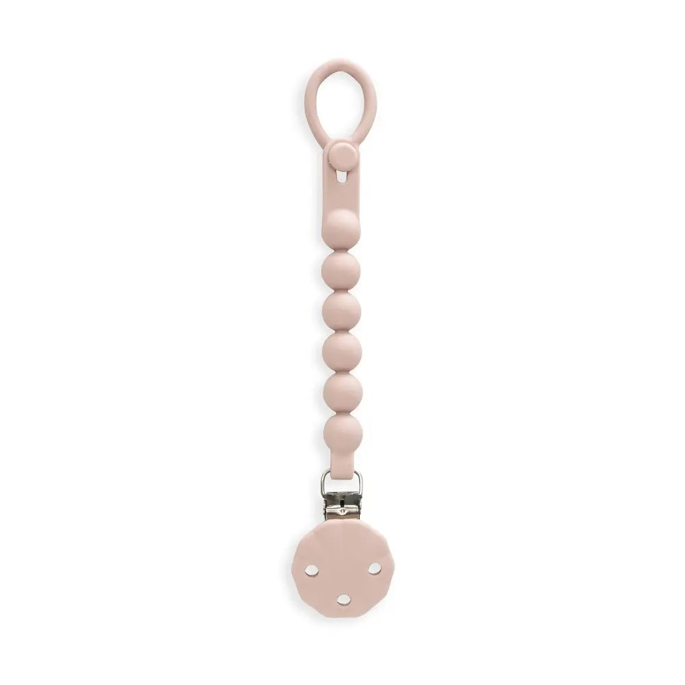 CHUPETERO SILICONA CADENA SI018 ROSA MAQUILLAJE INTERBABY