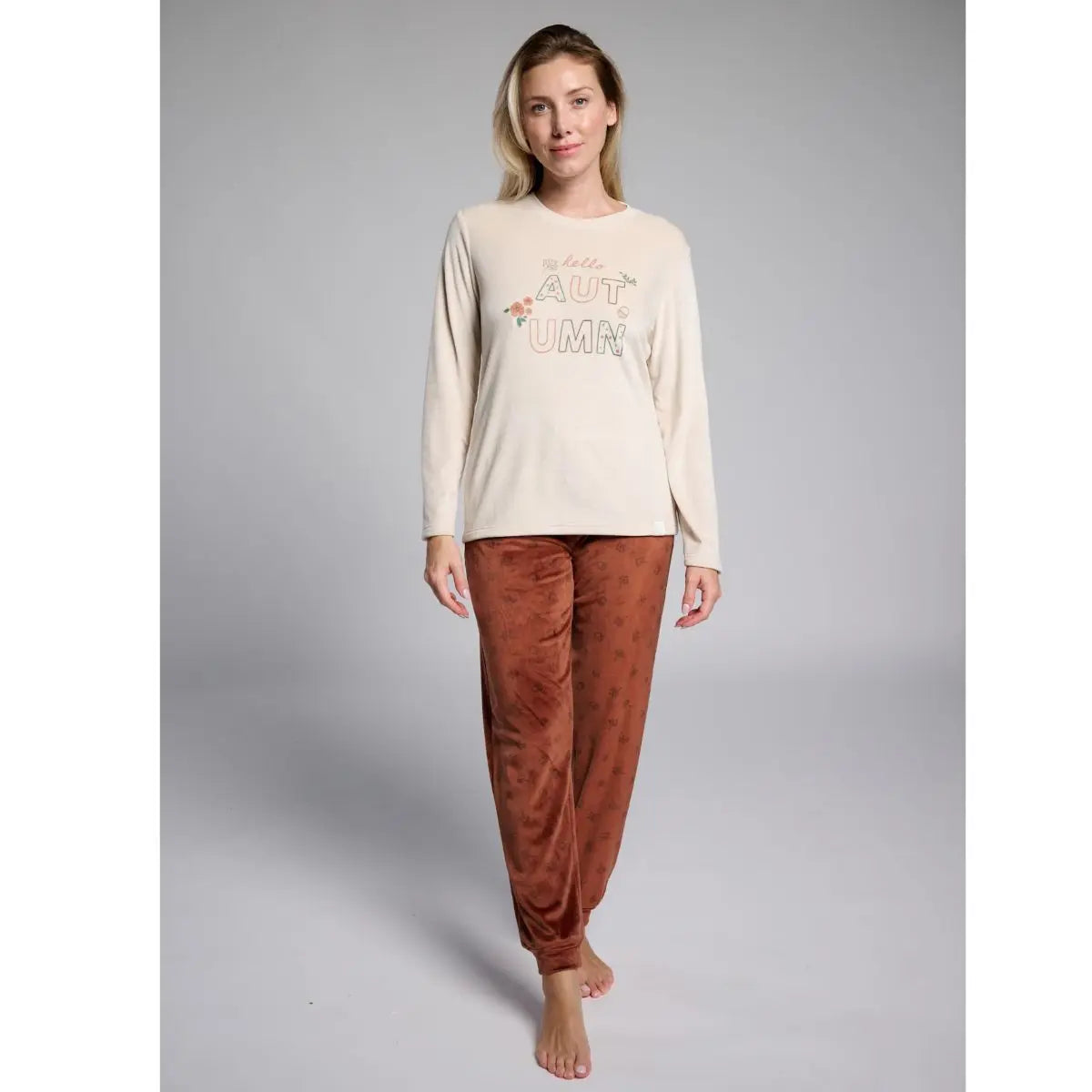 PIJAMA MUJER INVIERNO 26234 MUYDEMI