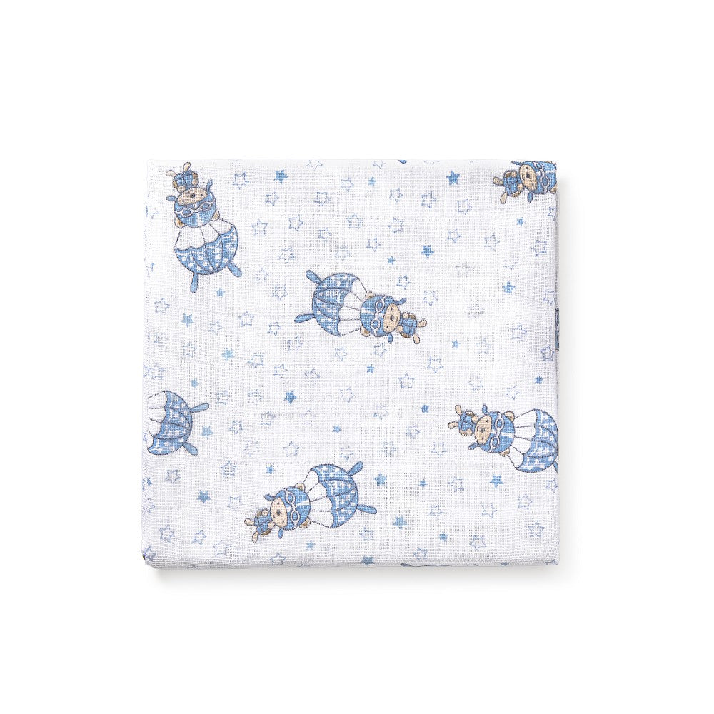 PACK 3 GASAS 80X80 PARACAIDISTA AZUL INTERBABY