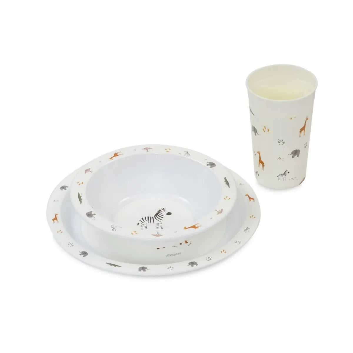 SET VAJILLA 3 PIEZAS MODELO SAVANNA BEIGE INTERBABY