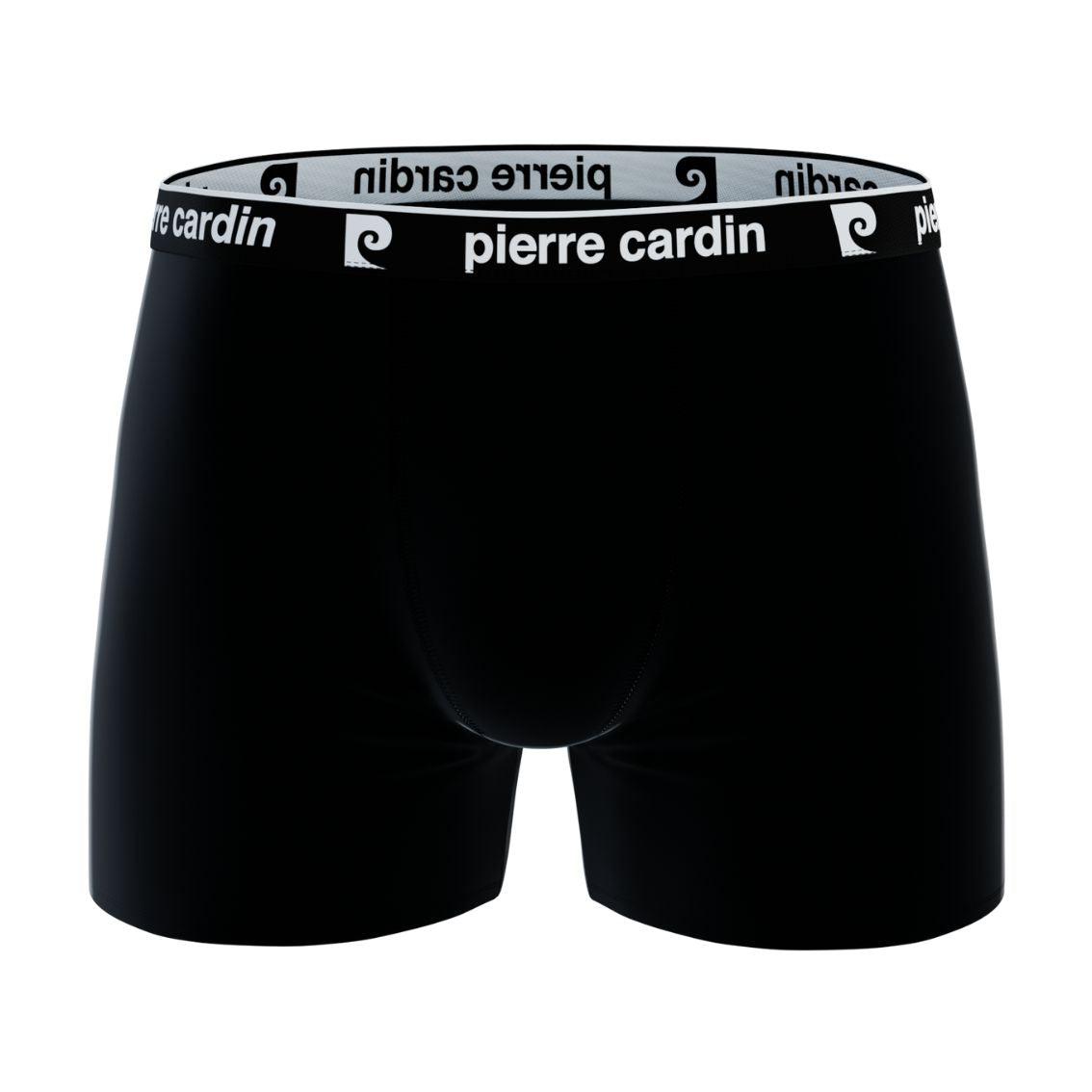 PACK 2 BOXER HOMBRE ALGODÓN BCX2 BLACK+LOGO BLACK PIERRE CARDIN