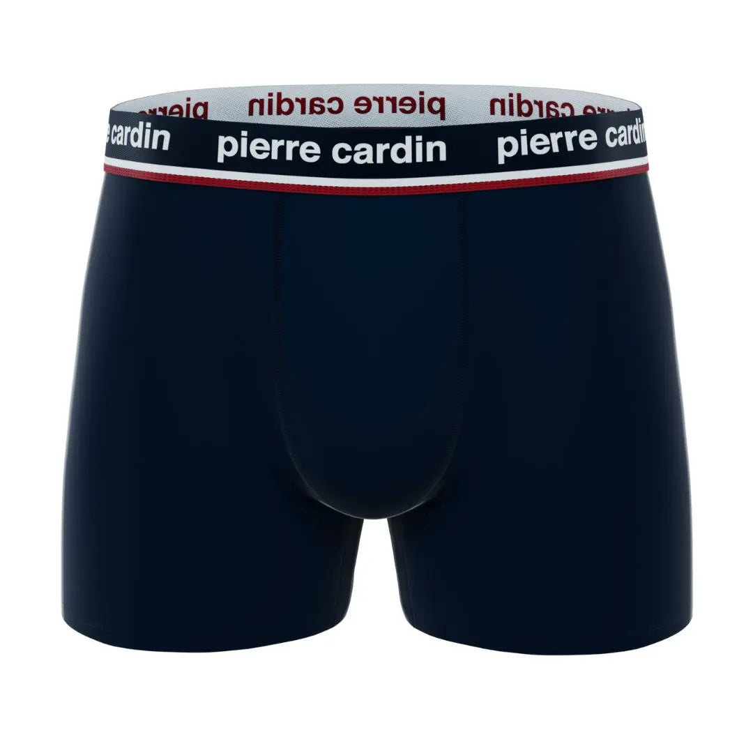 PACK 2 BOXER HOMBRE ALGODÓN BCX2/FR/AS4 BLACK + NAVY PIERRE CARDIN