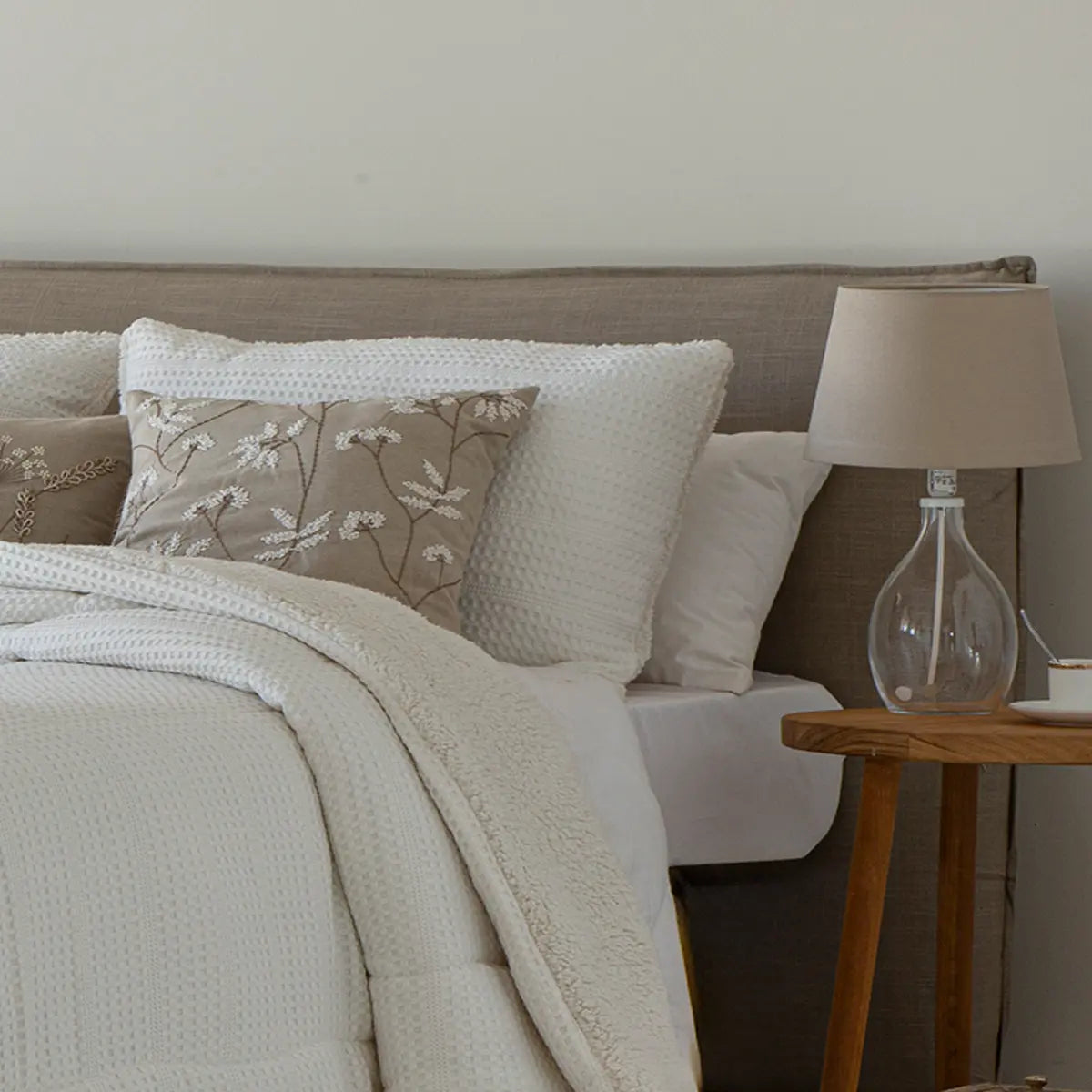 CONFORTER JACQUARD MODELO SALCE C/01 BLANCO SANDECO