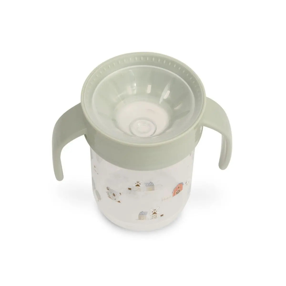 VASO ANTIGOTEO APRENDIZAJE MODELO GRANJA KOALA VERDE INTERBABY