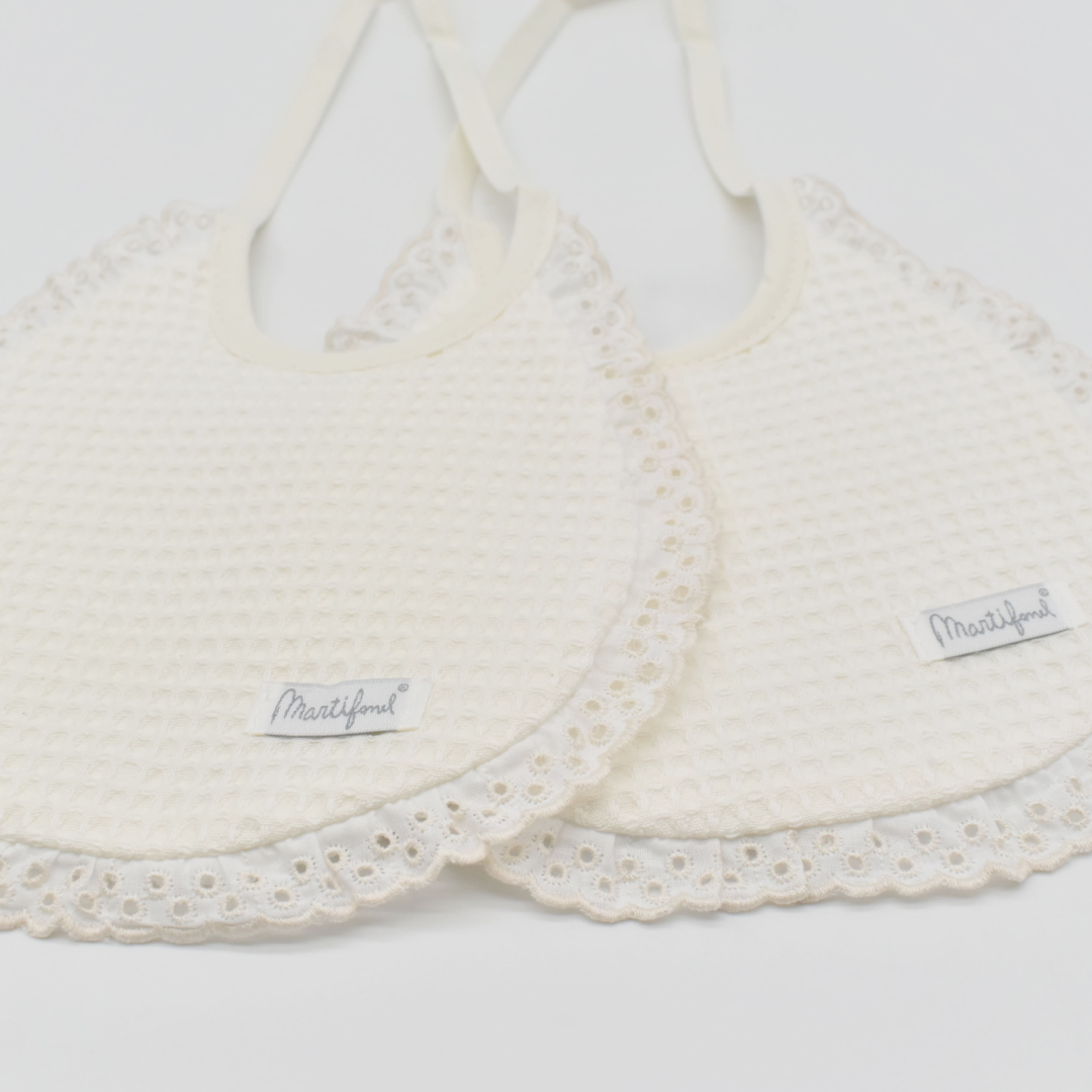 PACK 2 BABEROS REF 8 1425/2 05 BEIGE MARTIFANEL