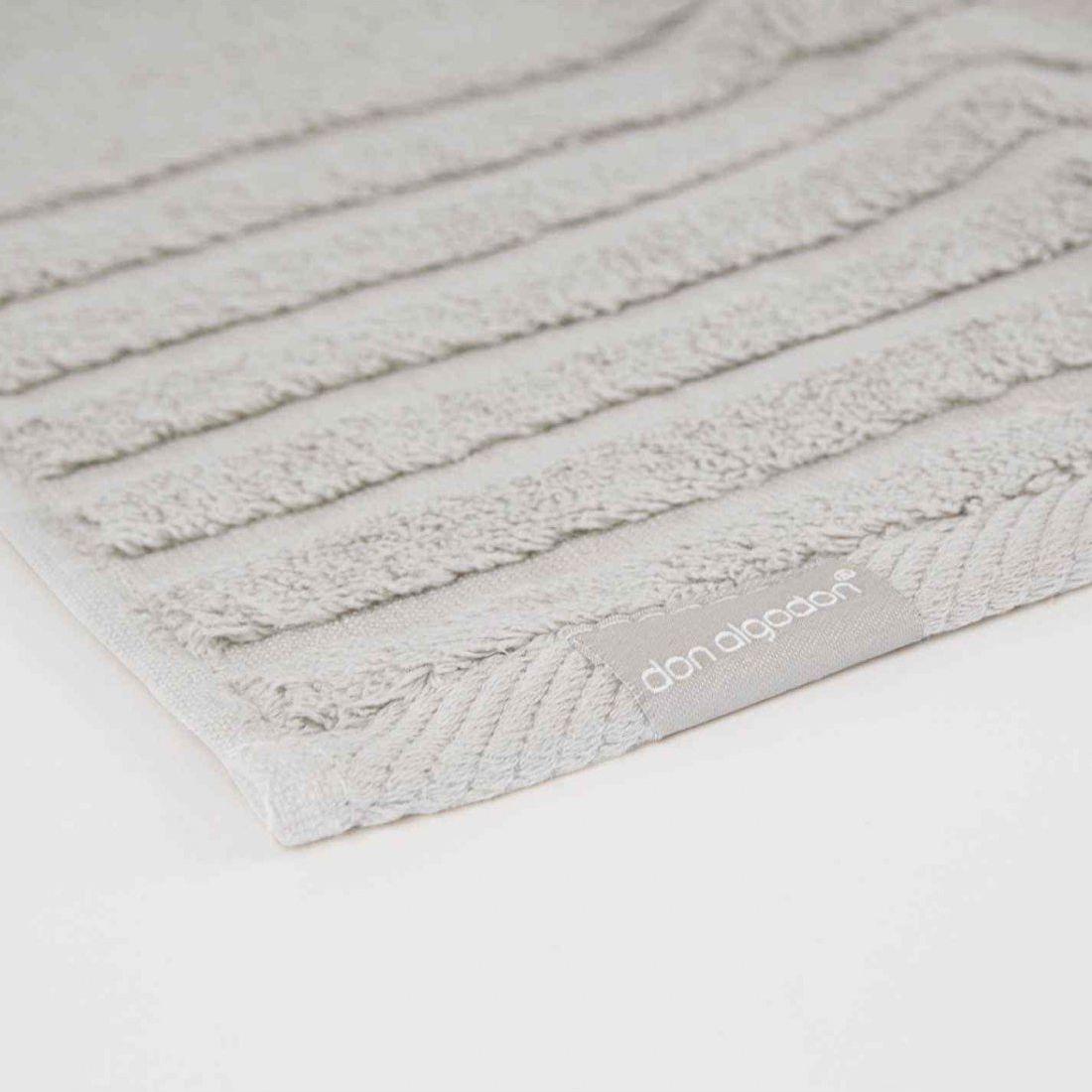 TOALLA 600GR ZERO TWIST NIEBLA DON ALGODÓN