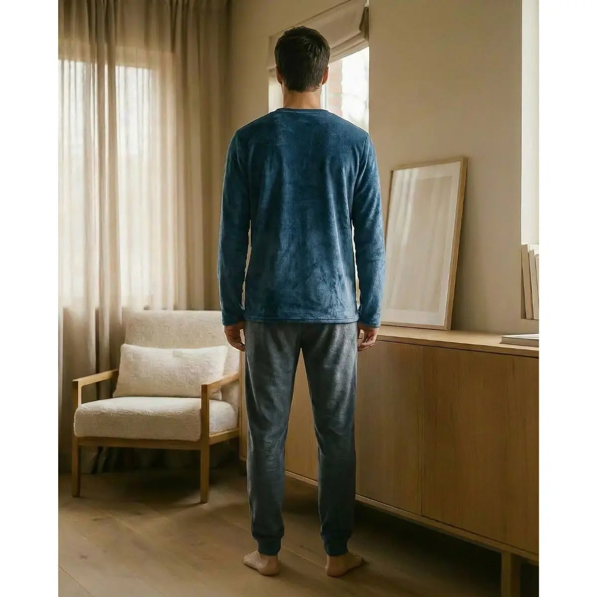 PIJAMA HOMBRE SPANDEX 8624 WATERLEMON