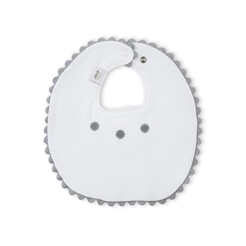 PACK 2 BABEROS R5-92 AZUL-GRIS INTERBABY