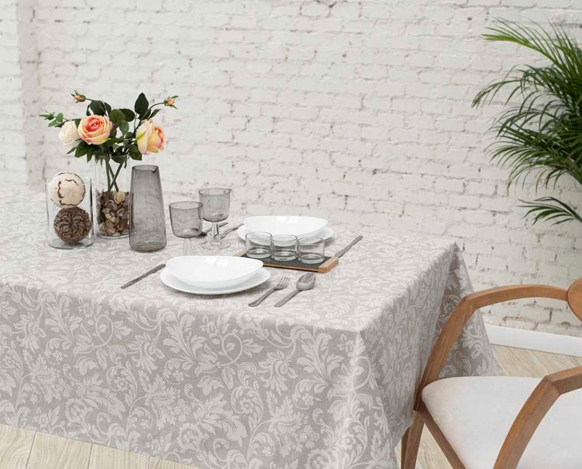 MANTEL RESINADO 867 VERSALLES BLANCO ATENAS