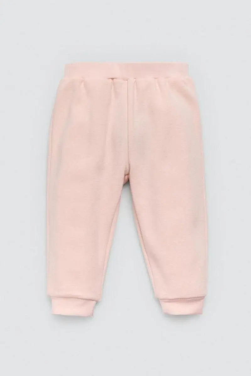 CONJUNTO BEBÉ MANGA LARGA 25612 ROSA PERLA YSABEL MORA