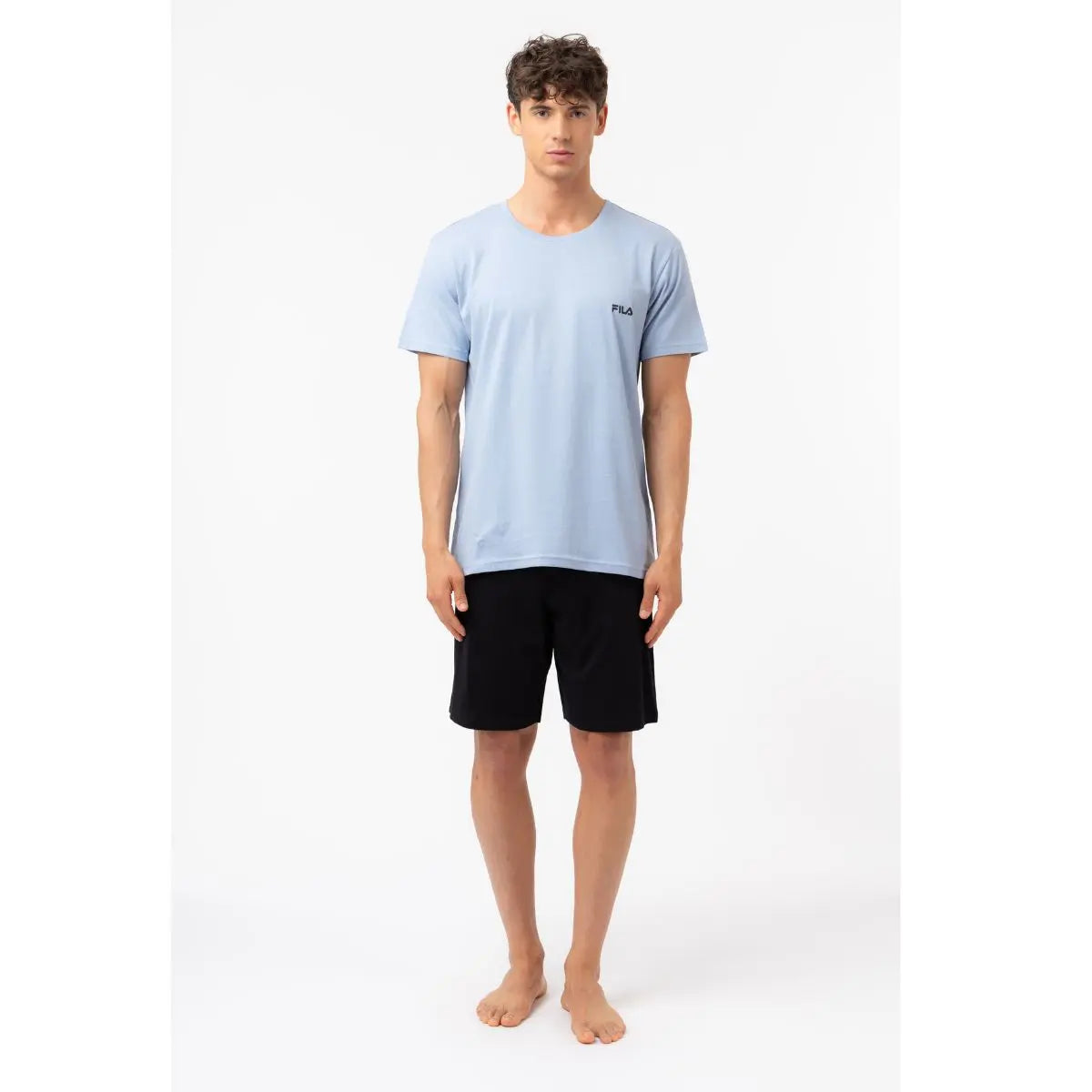 PIJAMA HOMBRE MANGA CORTA FPS1194 AZUL FILA