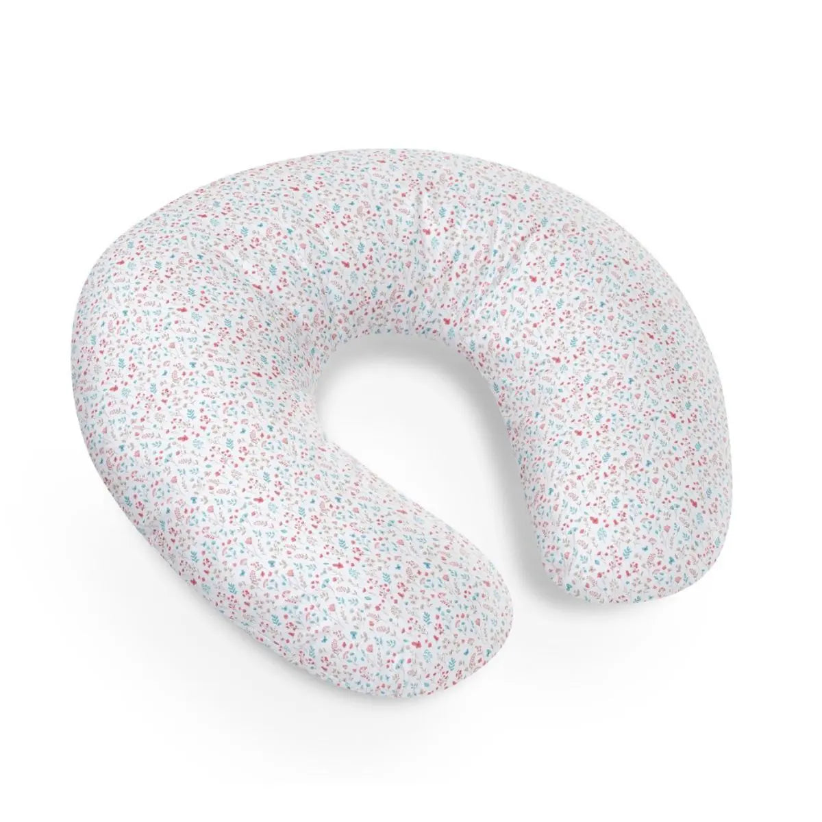 ALMOHADA LACTANCIA MODELO PETALOS FLORES ROSA INTERBABY