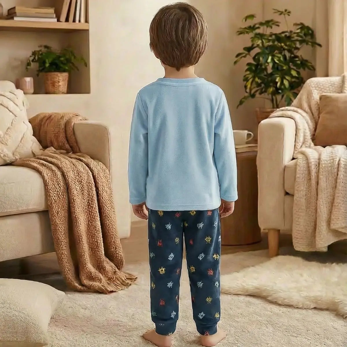 PIJAMA NIÑO INFANTIL SPANDEX 8221 WATERLEMON