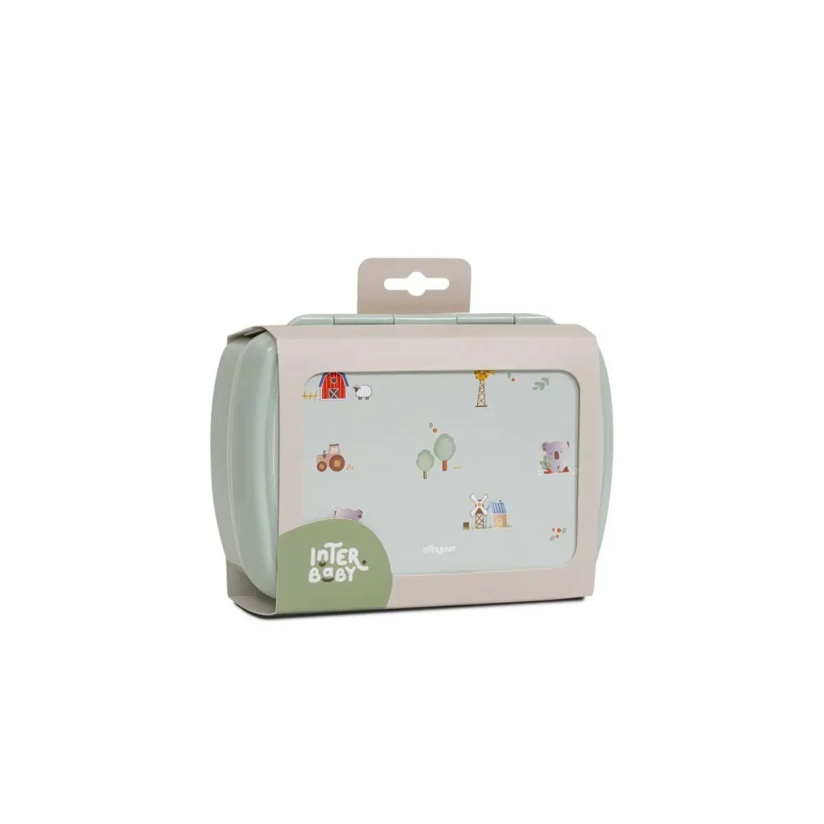 FIAMBRERA DESAYUNO MODELO GRANJA KOALA VERDE INTERBABY