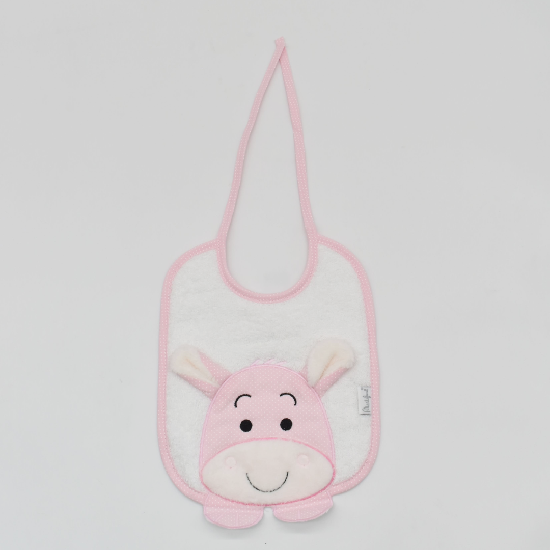 PACK 2 BABEROS 1 D BURRO/2 ROSA-BEIGE MARTIFANEL