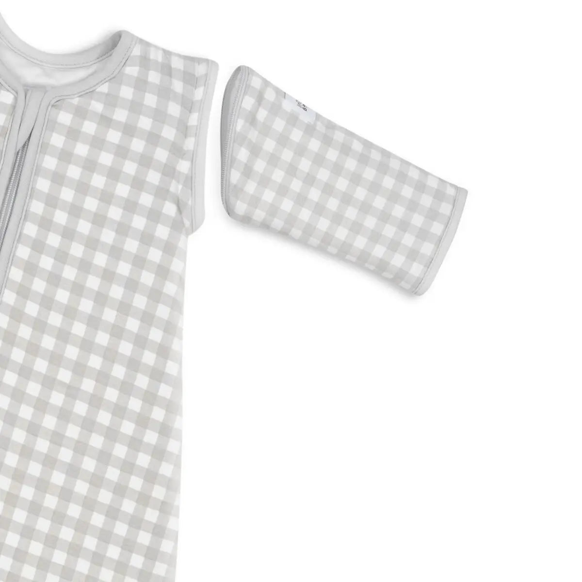 SACO DE DORMIR VICHY GRIS INTERBABY
