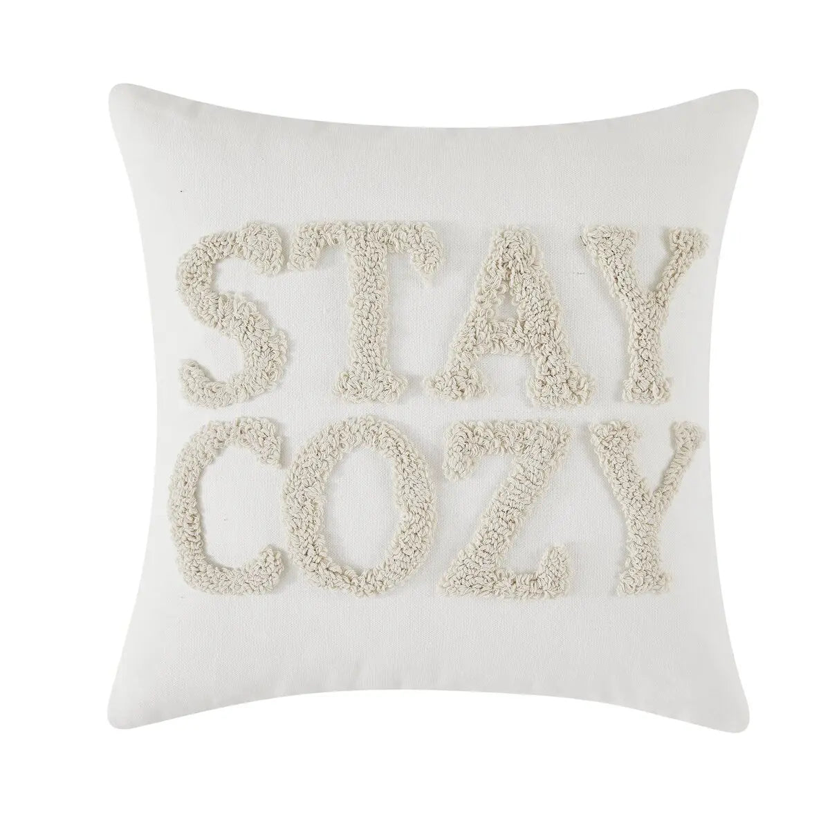 FUNDA DE COJIN BOHO COZY FCJ-006 45X45 CRUDO CAMALTEX