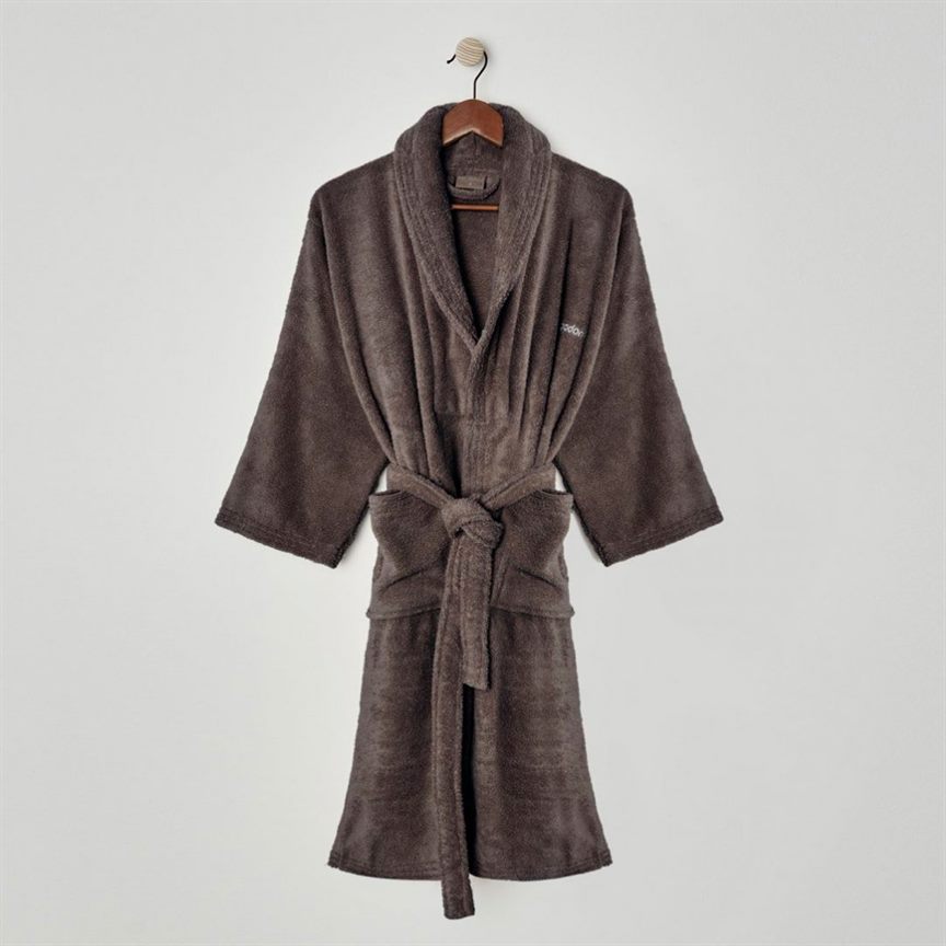 ZERO TWIST GREY BATHROBE DON ALGODÓN